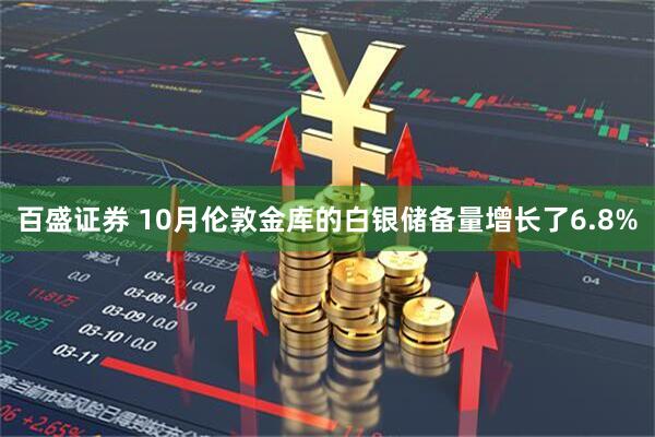 百盛证券 10月伦敦金库的白银储备量增长了6.8%